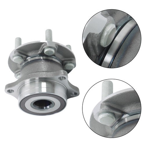 Solid Spare For Subaru Outback 2010-14 For Impreza 08-14 Rear Wheel Bearing Hub Replacement