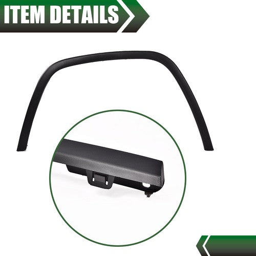 Solid Spare Fit For 2011-2017 Jeep Grand Cherokee Fender Flares Front Left+Right Black Pair