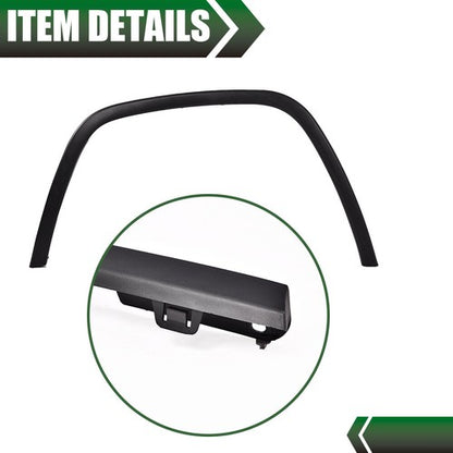 Solid Spare Fit For 2011-2017 Jeep Grand Cherokee Fender Flares Front Left+Right Black Pair