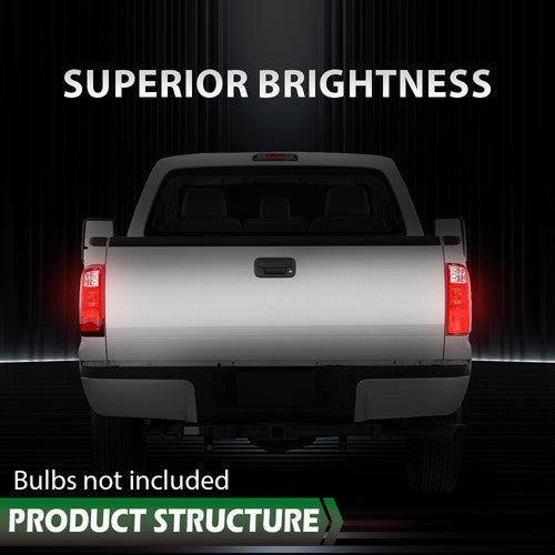 Solid Spare Tail Light Brake Lamp Right Fit For 08-2016 Ford F250 F350 F450 F550 Super Duty
