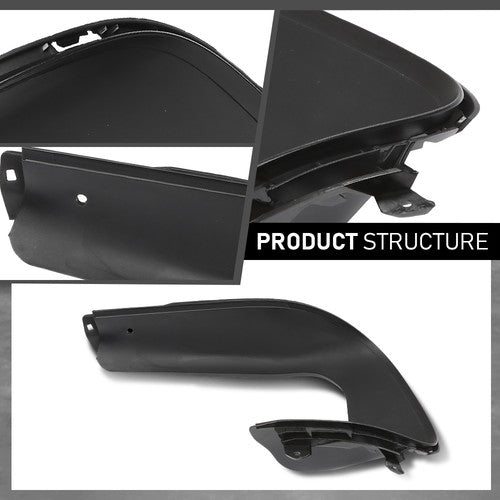 Solid Spare Fit For 11-14 Porsche Cayenne Rear Left Side Bumper Trim Outer PO1182101