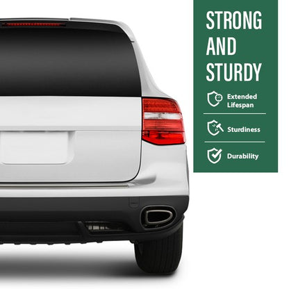 Solid Spare Fit For 2008 2009 2010 Porsche Cayenne 957 Rear Bumper Lower Valance Spoiler