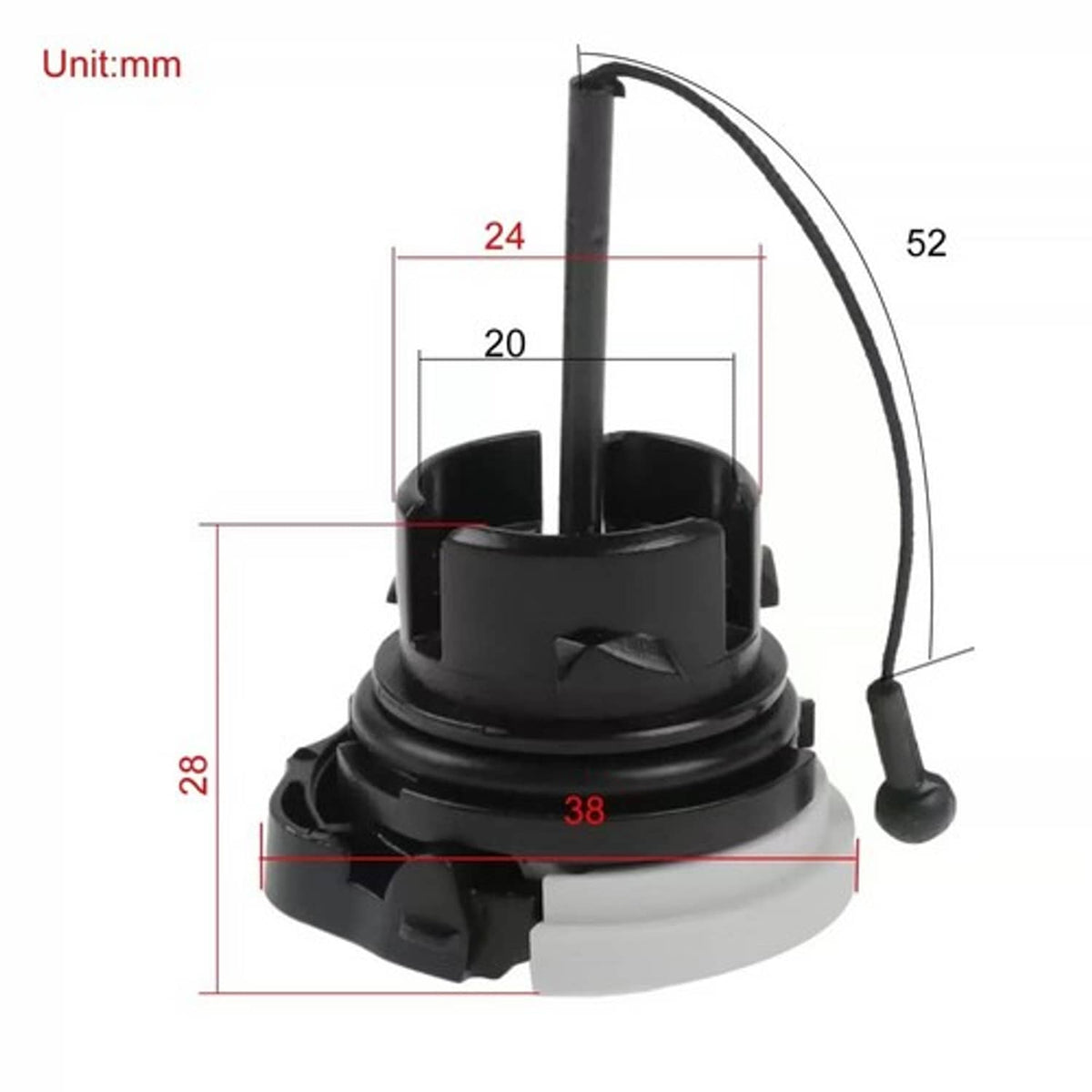Solid Spare Chainsaw Gas Fuel Oil Tank Cap Vent Hose Fit For Stihl 029 MS290 MS310 039 MS390