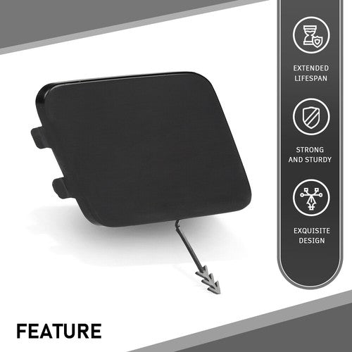 Solid Spare Fit For 2015 2016 2017 2018 Audi Q3 Quattro Front Bumper Tow Hook Eye Cover Cap