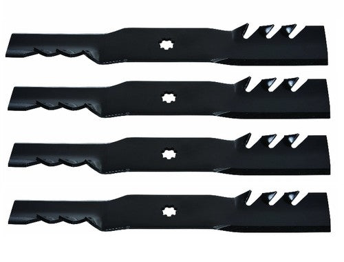 Solid Spare (4) Oregon Gator G5 Fusion Mulching Blades for John Deere GX22151