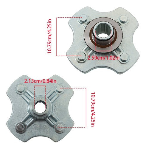 Solid Spare Rear Axle Shaft Wheel Hub for Honda TRX500FPE TRX500FPM Foreman 500 EPS 2007-11