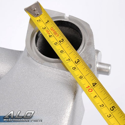 Solid Spare FIT FOR 16-17 HONDA CIVIC 1.5L TURBO BOLT-ON FRONT MOUNT INTERCOOLER FMIC
