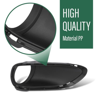Solid Spare Fog Light Bezel Lamp Trim Right Side Fit For 2011 2012 2013 2014 Porsche Cayenn