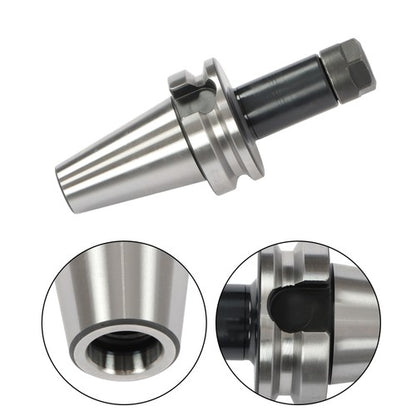 Solid Spare 3 Pcs BT40 ER16 Collet Chuck Set 100mm 4" M16 Thread CNC