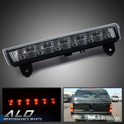 Solid Spare Fit For 2000-2006 Chevy Suburban Tahoe GMC Yukon LED 3rd Brake Tail Light Smoke