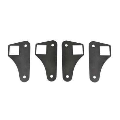 Solid Spare Parallel 4 Link Tabs 2" Square Tubing Air Ride Brackets Ladder Bar Mounting