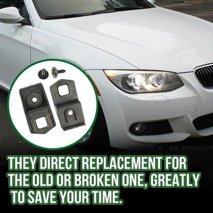 Solid Spare Fit For 2007-2013 BMW E92 E93 Coupe Convertible Headlight Mount Tab Repair Kit
