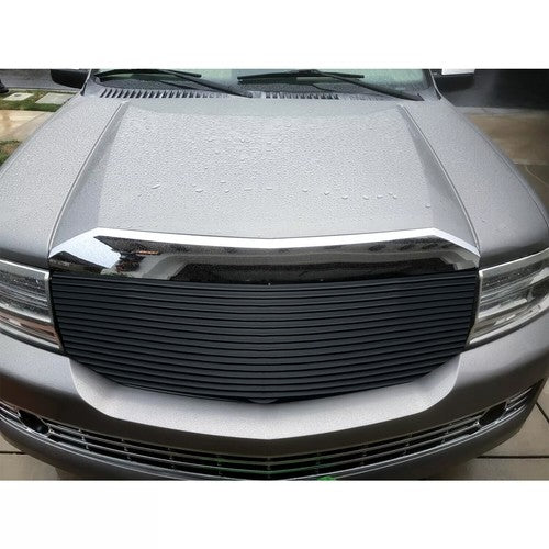Solid Spare FOR 2007-14 Lincoln Navigator 7L7Z-16856-AA Chrome Front Hood Bezel Molding Trim