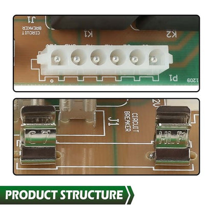 Solid Spare RV Power Gear 14-1130 /140-1130 246063 Slide Out Relay Control Board Fleetwood