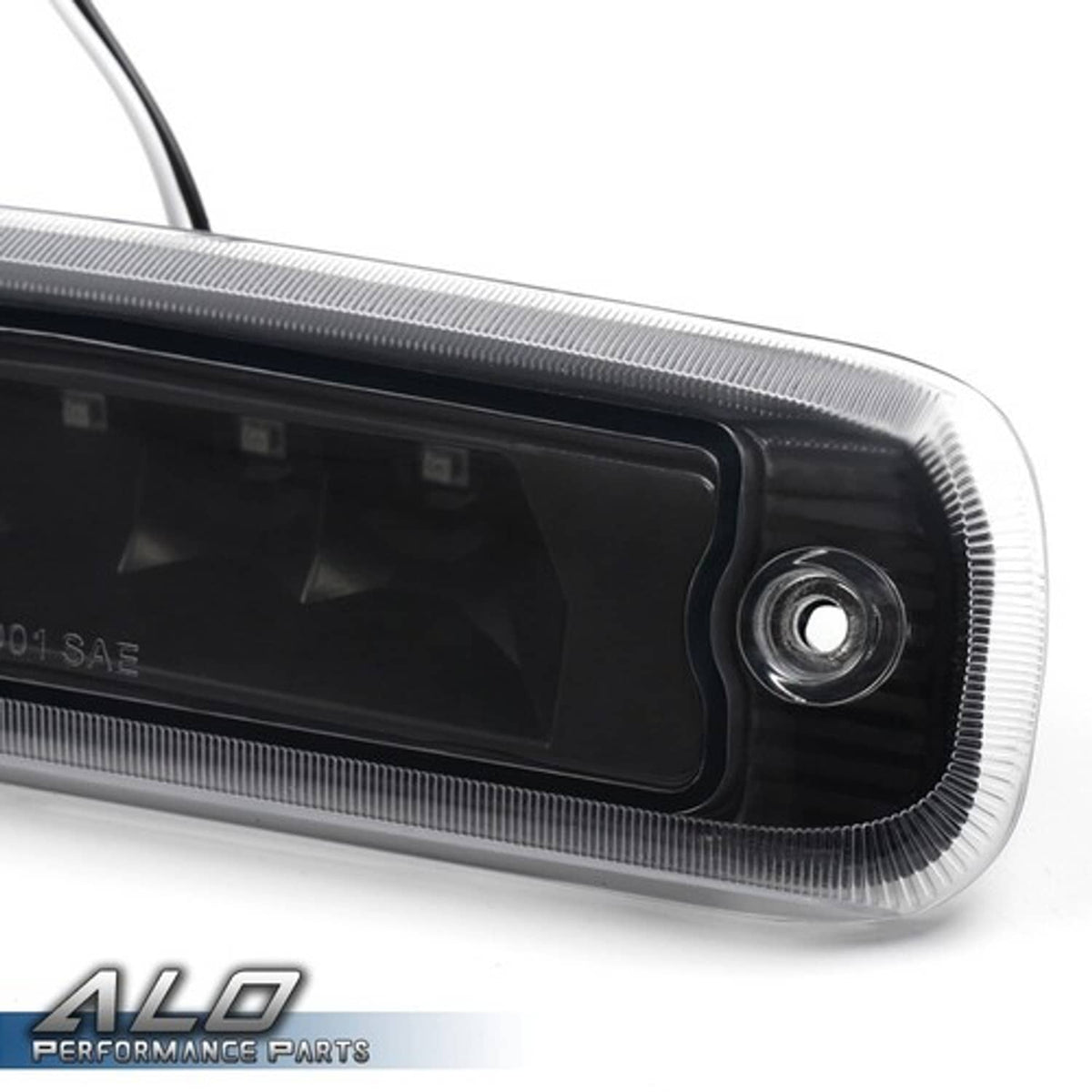Solid Spare Fit For 1997-2001 Jeep Cherokee LED 3rd Rear Brake Tail Light Black