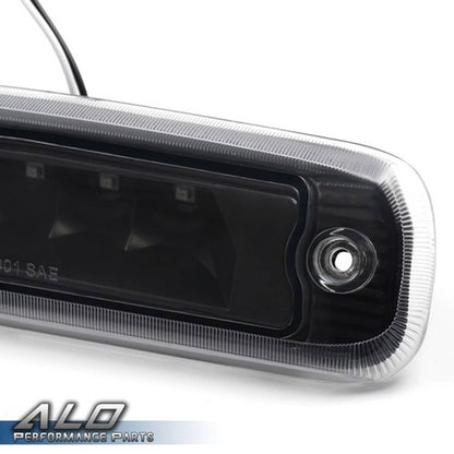 Solid Spare Fit For 1997-2001 Jeep Cherokee LED 3rd Rear Brake Tail Light Black
