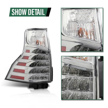 Solid Spare Tail Light Assembly Fit For 2014-2023 Lexus GX460 Rear Lamp Left Driver Side