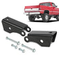 Solid Spare Fit For 73-87 Chevy GMC C10 C15 Drop Shock Extenders Extensions Lowering Kit