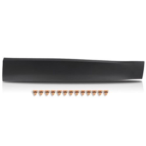 Solid Spare Side Door Body Molding Trim Front Right Side Fit For 2014-2023 Jeep Cherokee