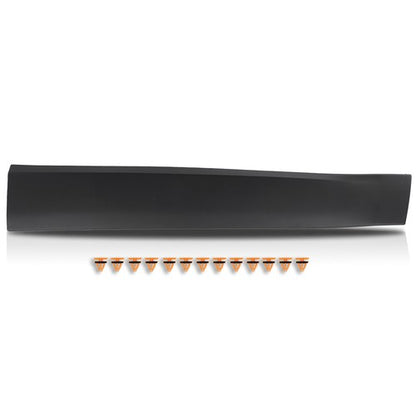 Solid Spare Side Door Body Molding Trim Front Right Side Fit For 2014-2023 Jeep Cherokee