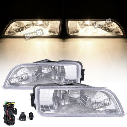 For 2003-2007 Honda Accord / 2004-2008 Acura TL Bumper Fog Lights Lamp w/Wiring