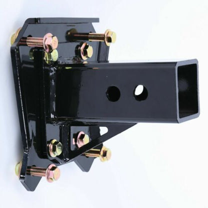 Solid Spare Trailer Receiver Hitch 2" Bolt On For 2014-2022 Polaris RZR XP / XP 4 1000