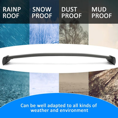Solid Spare For 02-07 Subaru Impreza WRX New Black STI Style Rear Window Roof Spoiler Wing