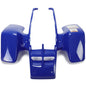 Solid Spare For Yamaha Banshee 350 YFZ350 Front Fender Plastic Kits BLUE 1987-2006