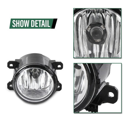 Solid Spare Front Bumper Fog Lights Driving Lamps Fit For 14-22 Ram Promaster 1500 2500 3500