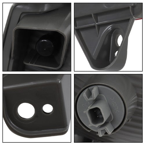 Solid Spare Back Up Light Halogen Clear Lens Rear Right Side For Honda Pilot 2016 2017 2018
