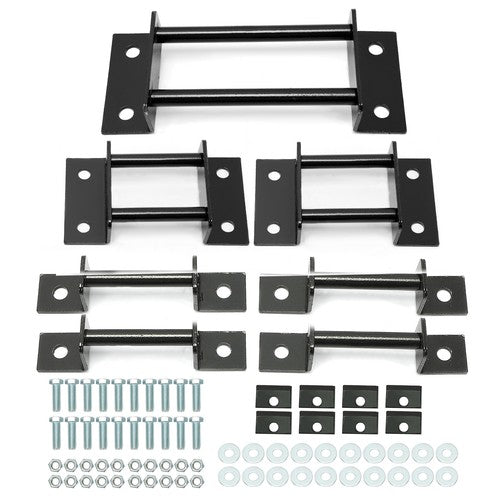 Solid Spare 3rd Row Seat Brackets w/ Striker & Bolts kit For Chevrolet Tahoe Yukon 2000-2014