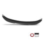Solid Spare Fit For 06-11 BMW E90 3 Series 328i 335i Carbon Look PSM Style Rear Spoiler Wing
