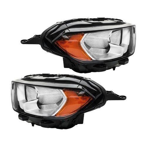 Solid Spare For Ford EcoSport S Sport 2018-2022 LH+RH Headlights Replacement Halogen Housing