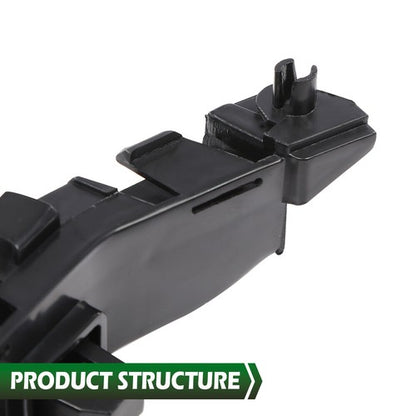 Solid Spare Fits 2008-2012 Honda Accord Sedan Front Bumper Bracket Beam Mount Support 2pcs