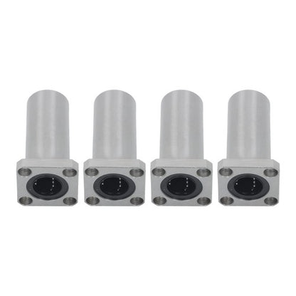 Solid Spare LMK20UU Linear Bearing 4Pcs 20mm Bore 32mm OD 80mm Long Square Linear Bearing