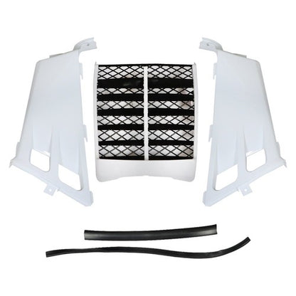 Solid Spare Plastic Gas Tank Side Cover & Grill For Yamaha Banshee 350 1987-1998 1999-2006