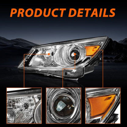 For 2010-2012 2013 Buick LaCrosse HID/Xenon Headlight lamp Left Driver  W/Bulb