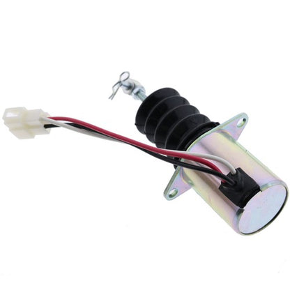 Solid Spare 12V Shut Off Solenoid P610-C5V12 for Compact John Deere 670 770 870 970 1070