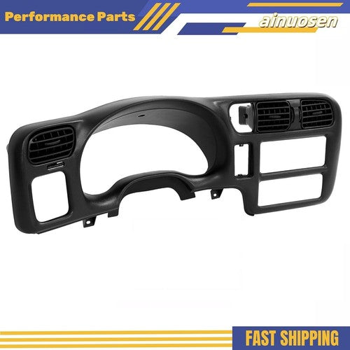 Solid Spare Black Dash Trim Bezel Fit For 1998-2004 Blazer Jimmy Sonoma S10 Bravada New
