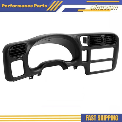 Solid Spare Black Dash Trim Bezel Fit For 1998-2004 Blazer Jimmy Sonoma S10 Bravada New
