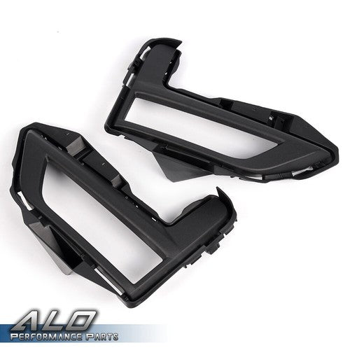 Solid Spare Fit For 17-2018 Nissan Rogue S SL SV Fog Lights + Switch Bezel Wires Bracket Kit