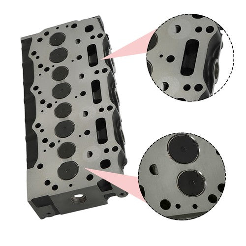 Solid Spare For Perkins 3024C/T C2.2T Replace Complete Cylinder Head Assembly Engine 404D-22