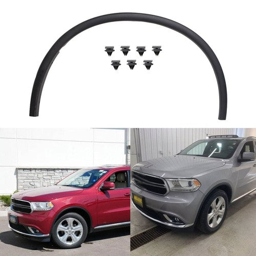 Solid Spare Fit For Dodge Durango 2011-2018 2019 Front Driver Side Wheel Arch Trim Molding