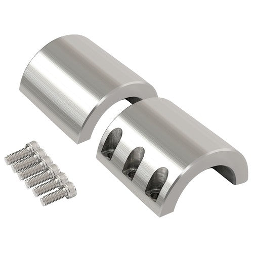 Solid Spare Steel 1.875" Inch OD Size Roll Cage Mounts Split Collar Tube Clamp Universal