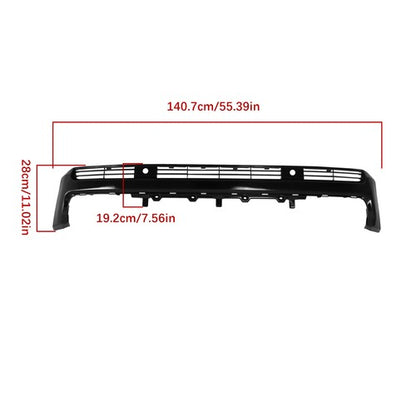 Solid Spare Plastic Front Bumper Lower Grille 52711-0C060 For Toyota Sequoia 2023-24 Black