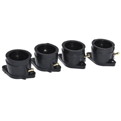 Solid Spare 4× Carburetor Intake Manifold Boot For Yamaha YZF600R Thundercat 1995-2007