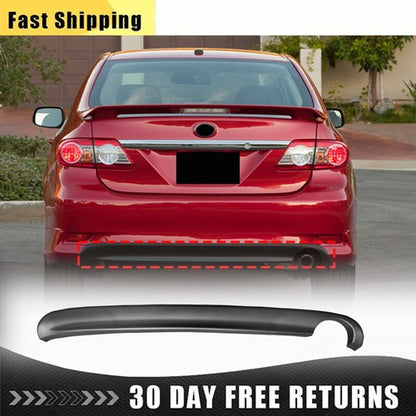 Lower Rear Bumper Spoiler Diffuser Lip For 2011 2012 2013 Toyota Corolla S/XRS