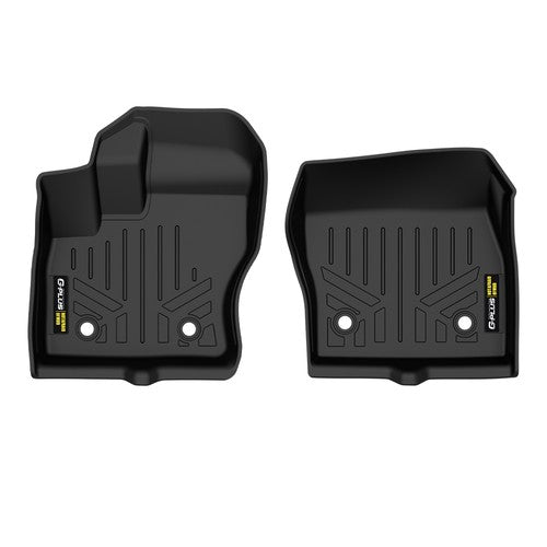 Solid Spare Fit For 2014-2021 Ford Transit Connect All Weather TPE Floor Mats 1st Row Liner