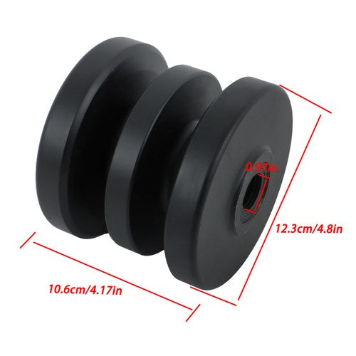 Solid Spare 6730683 Bottom Roller for Bobcat Mini Track Loader Rubber MT50 MT52 MT55 MT85