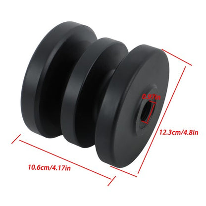 Solid Spare 6730683 Bottom Roller for Bobcat Mini Track Loader Rubber MT50 MT52 MT55 MT85